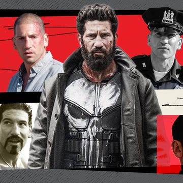 Collage of characters and figures, some with obscured faces.