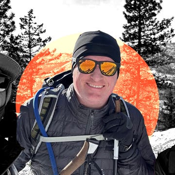 man in ski gear outside smiling