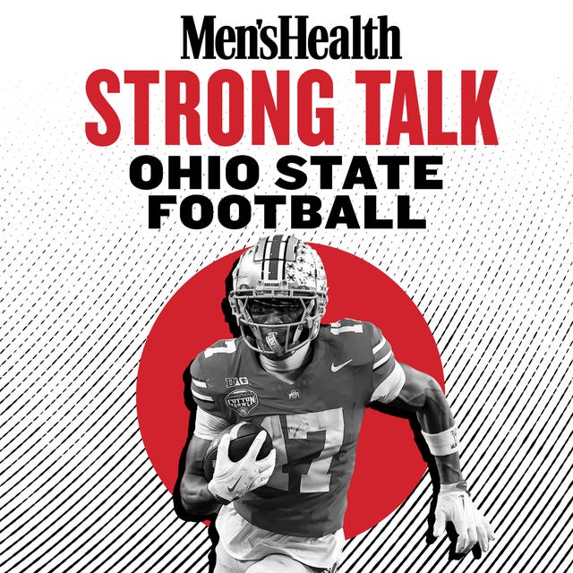 Media cover featuring a football player from Ohio State Football. Media cover featuring a football player from Ohio State Football.
